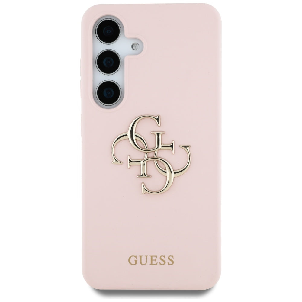 Funda para Samsung Galaxy S25 S931, Guess, 4G Big, Rosa