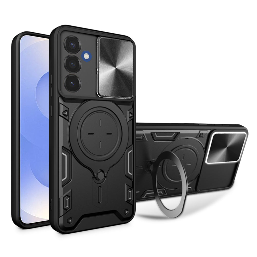Funda para Samsung Galaxy S25 S931, Techsuit, CamGuard Pro, Negra