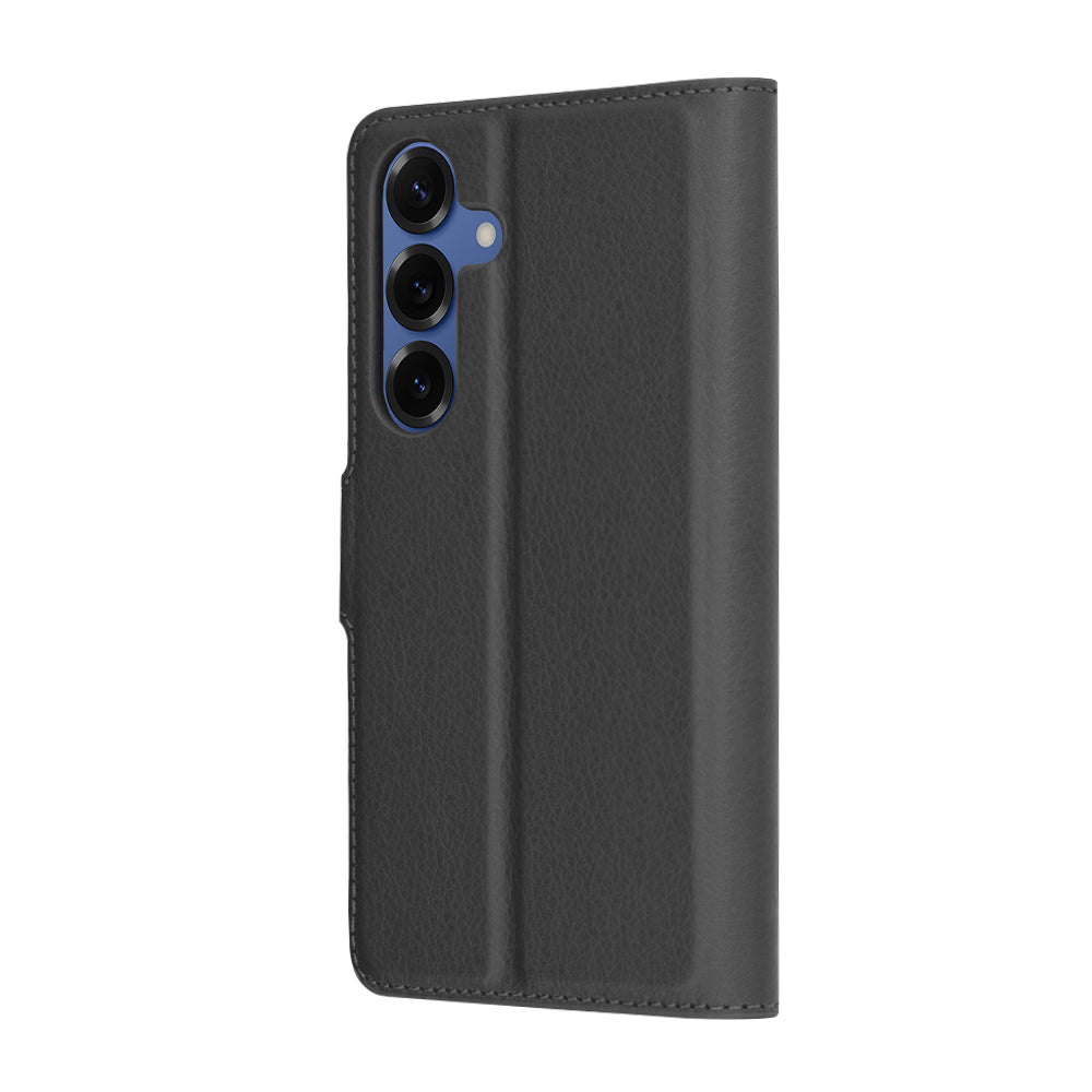 Funda para Samsung Galaxy S25 S931, Techsuit, Leather Folio, Negra