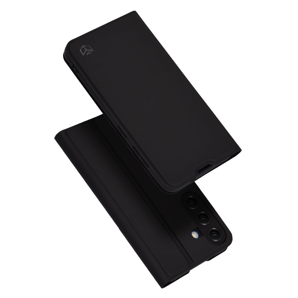 Funda para Samsung Galaxy S25 S931, Techsuit, Magskin Book, Negra