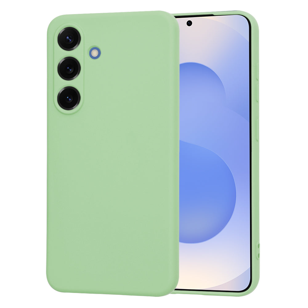 Funda para Samsung Galaxy S25 S931, Techsuit, SoftFlex, Verde Claro