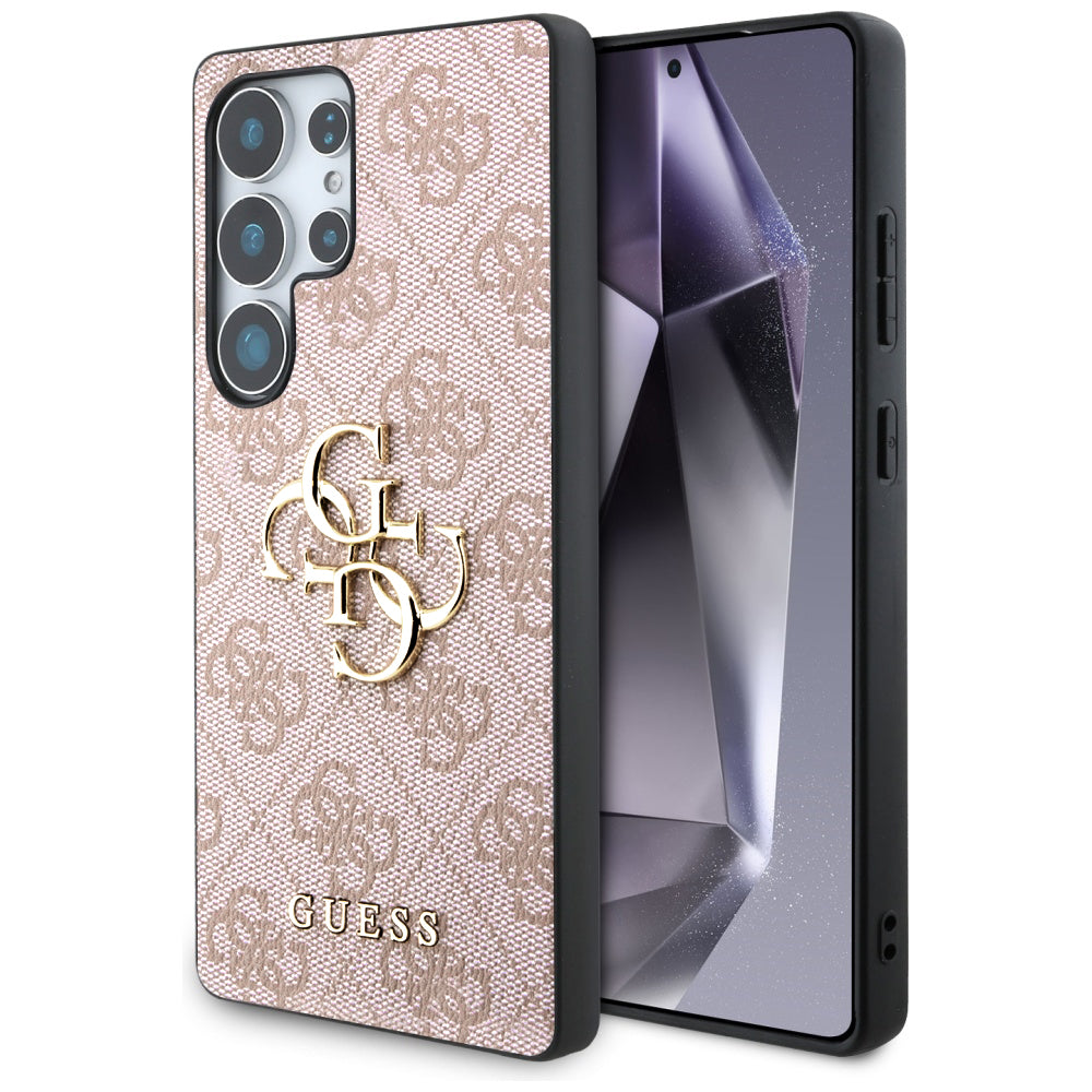 Funda para Samsung Galaxy S25 Ultra S938, Guess, 4G Big Logo, Rosa