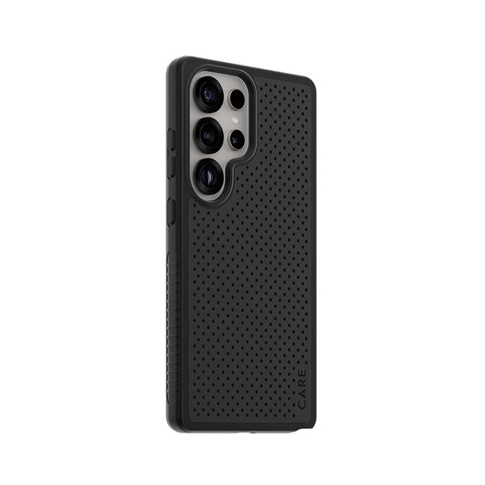 Funda para Samsung Galaxy S25 Ultra S938, PanzerGlass, Care Feature Heat Beat, Negra