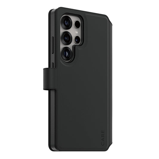 Funda para Samsung Galaxy S25 Ultra S938, PanzerGlass, Care Feature Tango Two-in-One, Negra