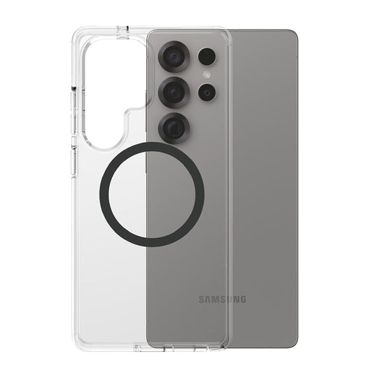 Funda para Samsung Galaxy S25 Ultra S938, PanzerGlass, Care Urban Combat, Transparente Negra