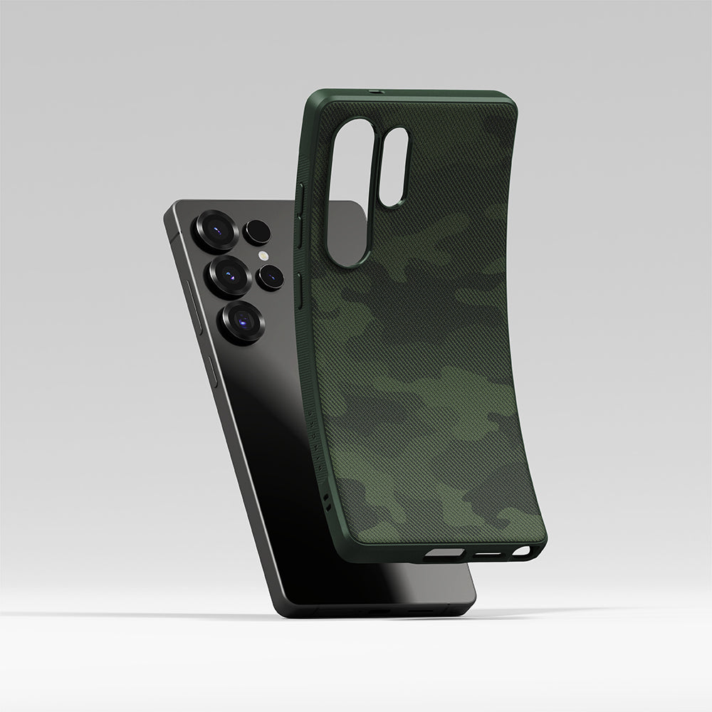 Funda para Samsung Galaxy S25 Ultra S938, Ringke, Onyx Design, Camuflaje