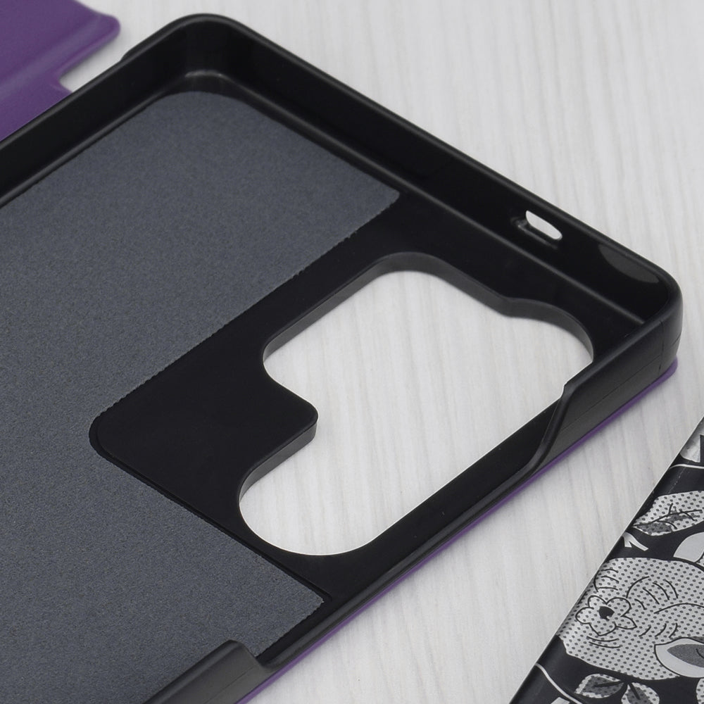 Funda para Samsung Galaxy S25 Ultra S938, Techsuit, eFold, Morado