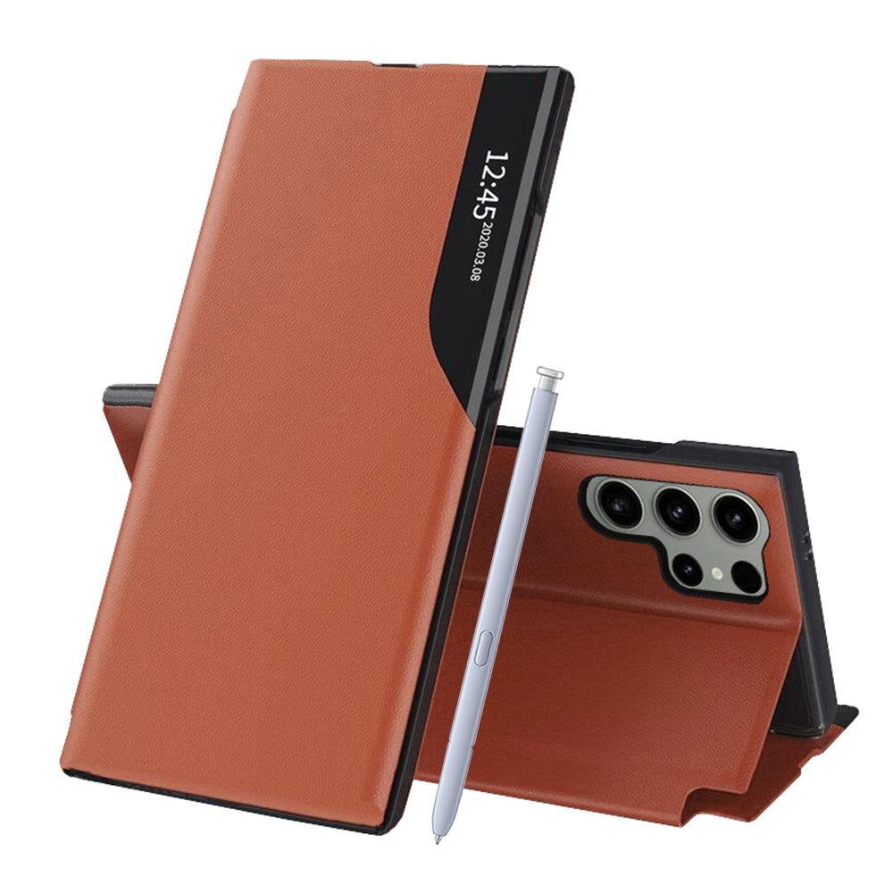 Funda para Samsung Galaxy S25 Ultra S938, Techsuit, eFold, Naranja