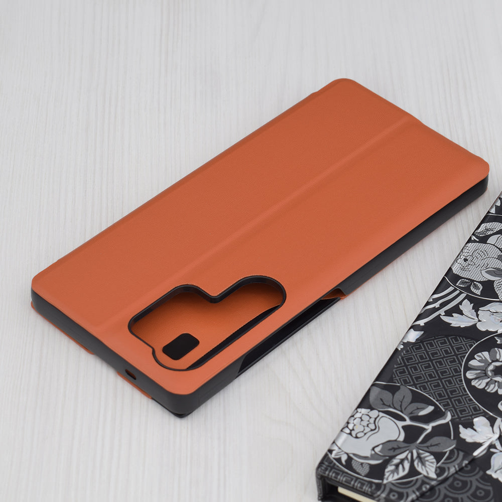 Funda para Samsung Galaxy S25 Ultra S938, Techsuit, eFold, Naranja