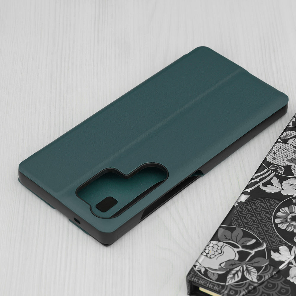 Funda para Samsung Galaxy S25 Ultra S938, Techsuit, eFold, Verde