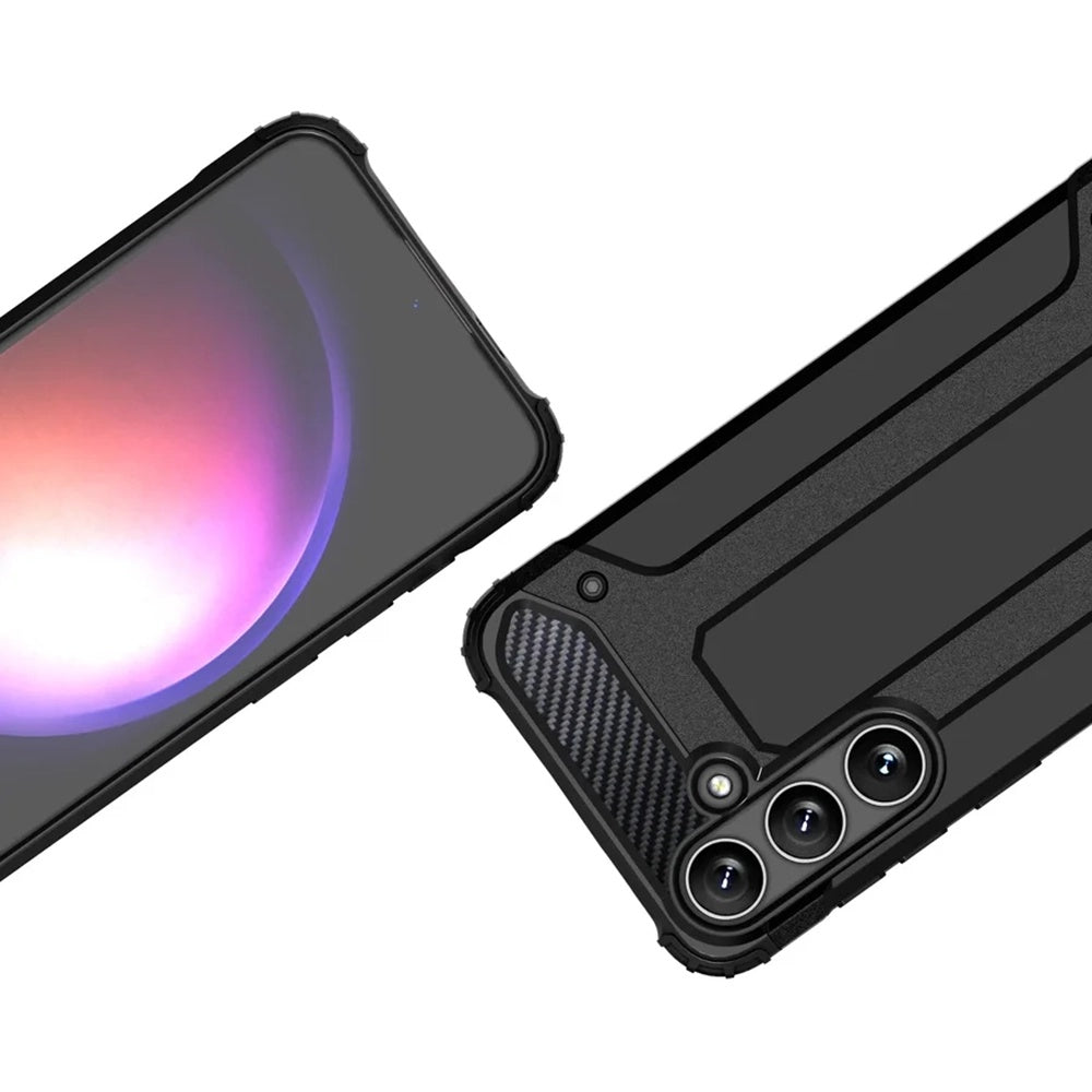 Funda para Samsung Galaxy S25 Ultra S938, Techsuit, Hybrid Armor, Negra