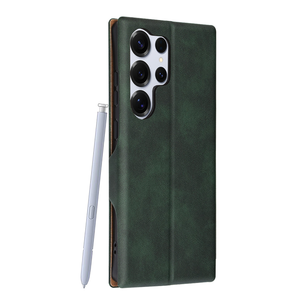 Funda para Samsung Galaxy S25 Ultra S938, Techsuit, Safe Wallet Plus, Verde