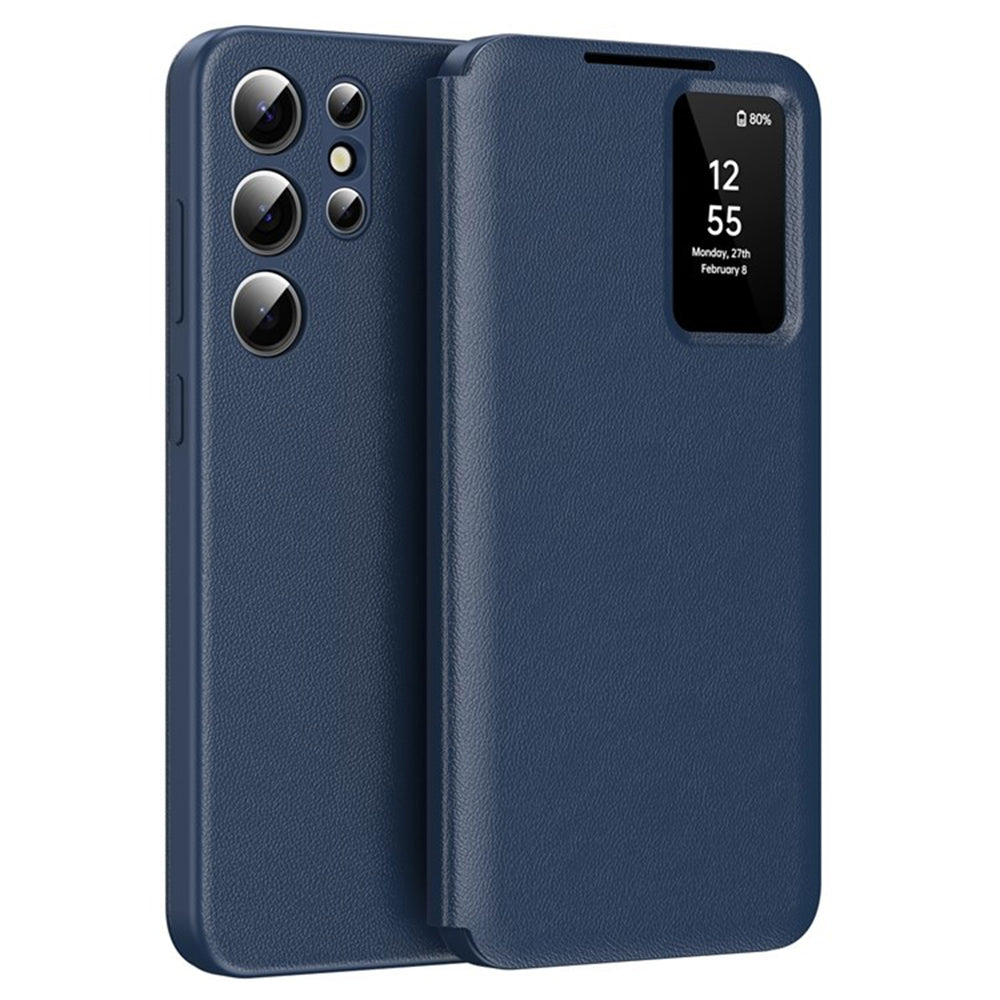 Funda para Samsung Galaxy S25 Ultra S938, Techsuit, SmartView, Azul