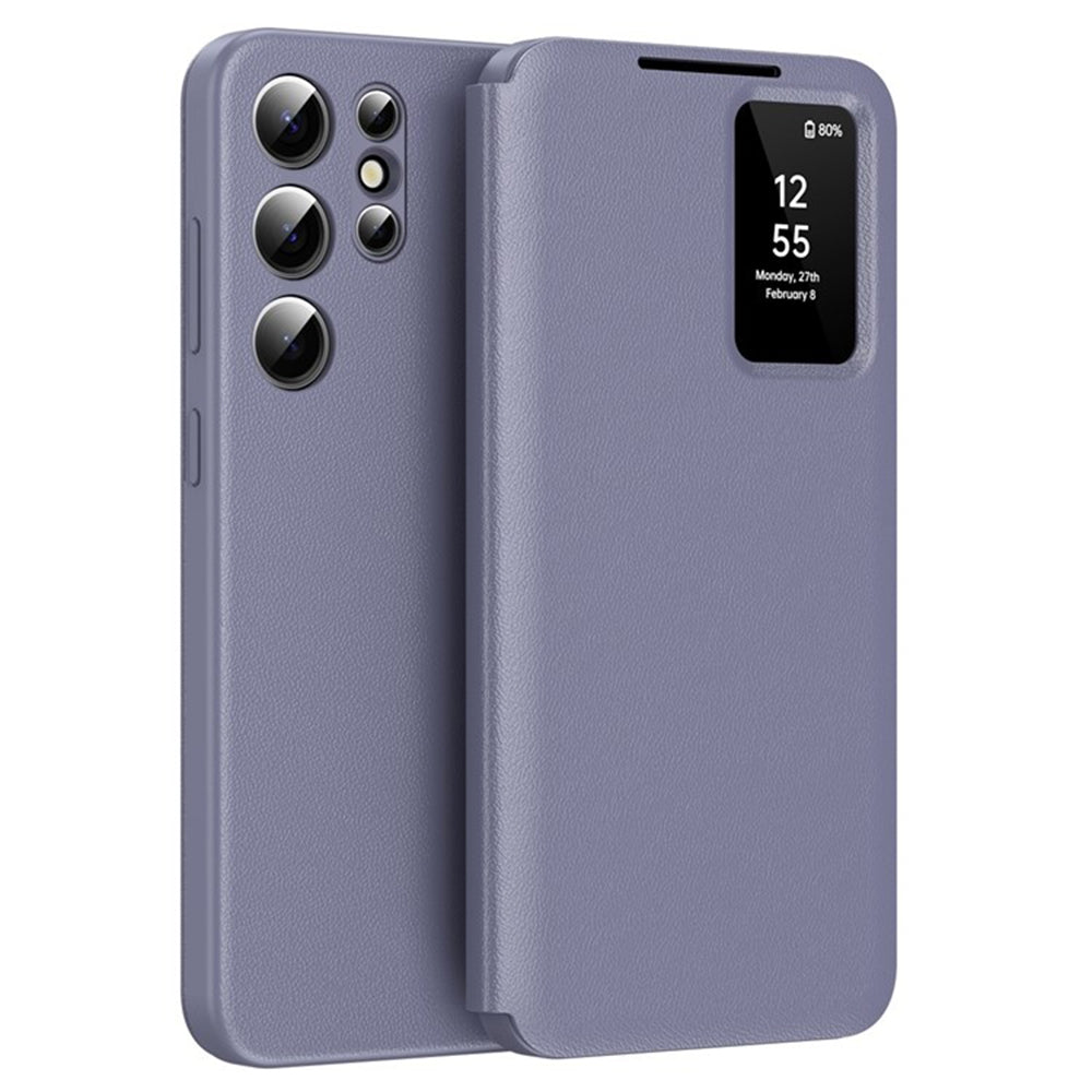 Funda para Samsung Galaxy S25 Ultra S938, Techsuit, SmartView, Morado