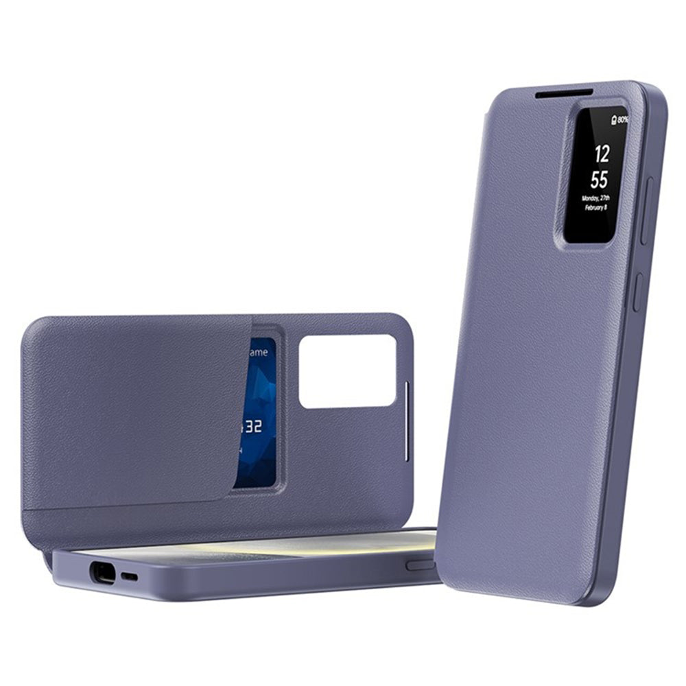Funda para Samsung Galaxy S25 Ultra S938, Techsuit, SmartView, Morado