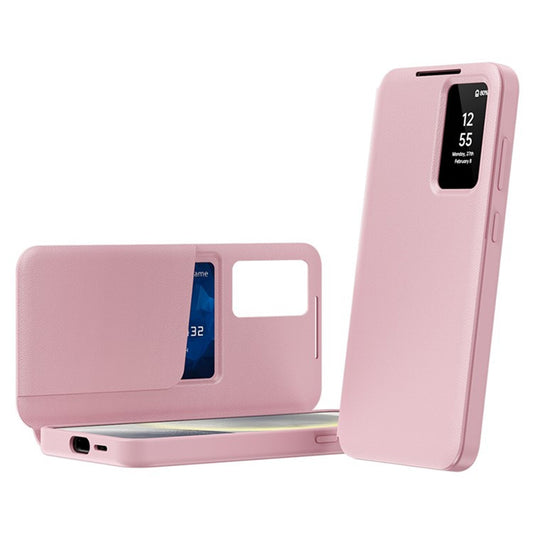 Funda para Samsung Galaxy S25 Ultra S938, Techsuit, SmartView, Rosa
