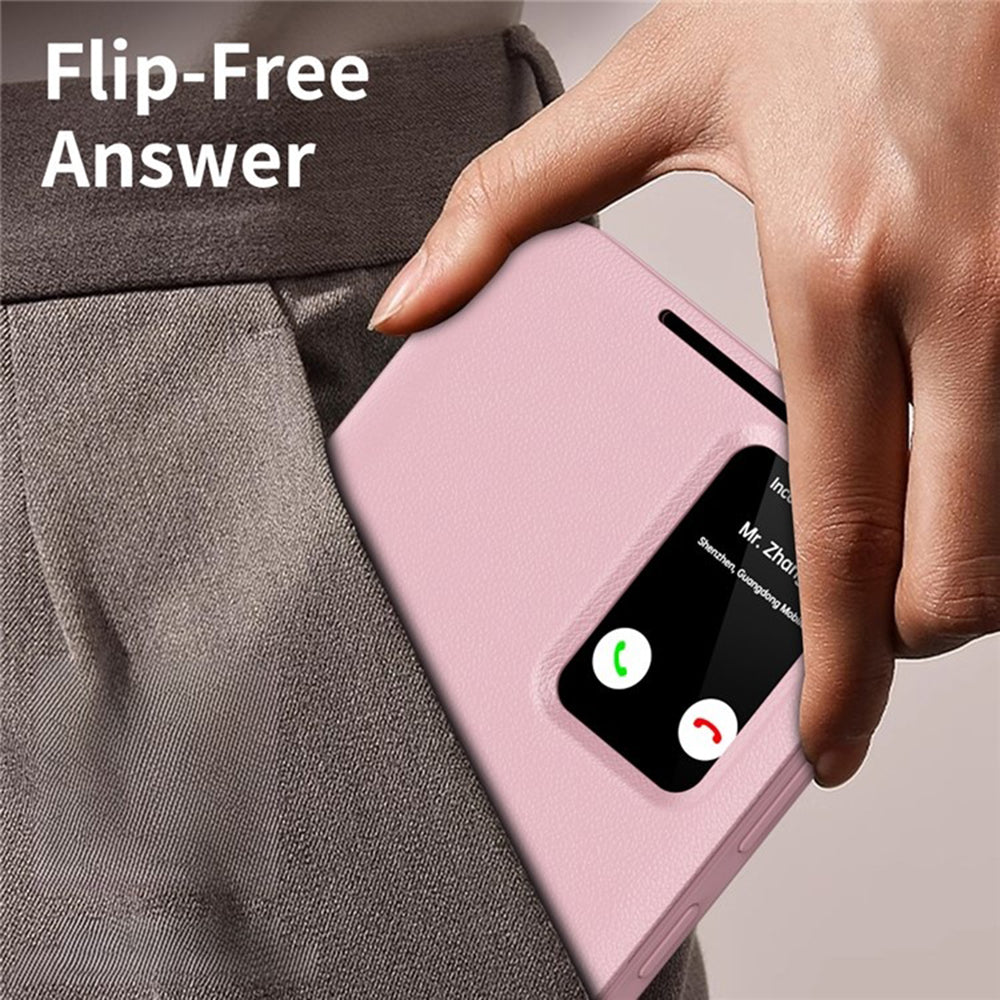 Funda para Samsung Galaxy S25 Ultra S938, Techsuit, SmartView, Rosa