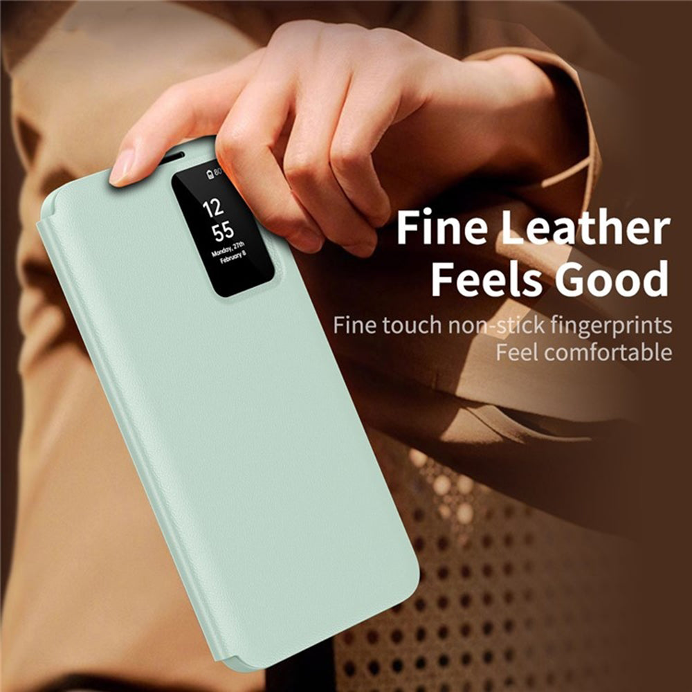 Funda para Samsung Galaxy S25 Ultra S938, Techsuit, SmartView, Verde