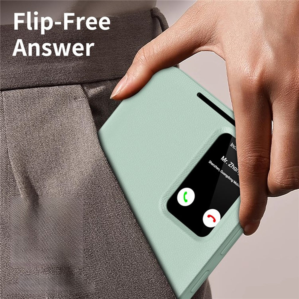 Funda para Samsung Galaxy S25 Ultra S938, Techsuit, SmartView, Verde