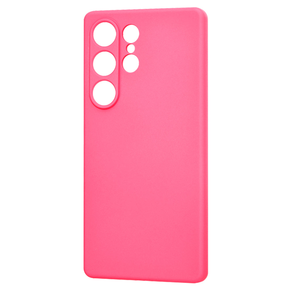 Funda para Samsung Galaxy S25 Ultra S938, Techsuit, SoftFlex, Rosa Oscuro
