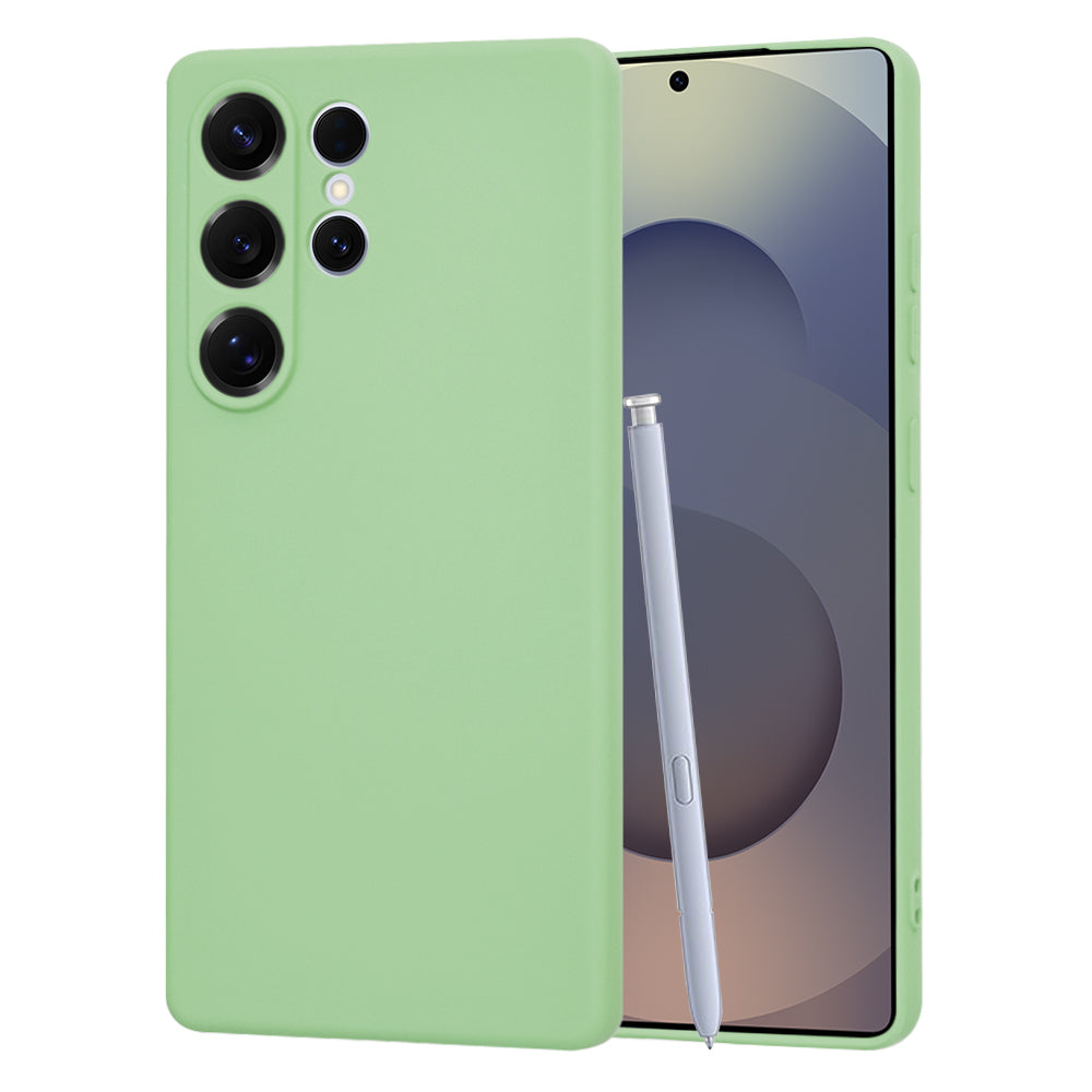 Funda para Samsung Galaxy S25 Ultra S938, Techsuit, SoftFlex, Verde Claro