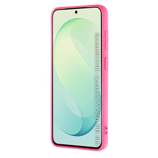 Funda para Samsung Galaxy S26 FE S741 / S25 FE, Techsuit, SoftFlex, rosa oscuro