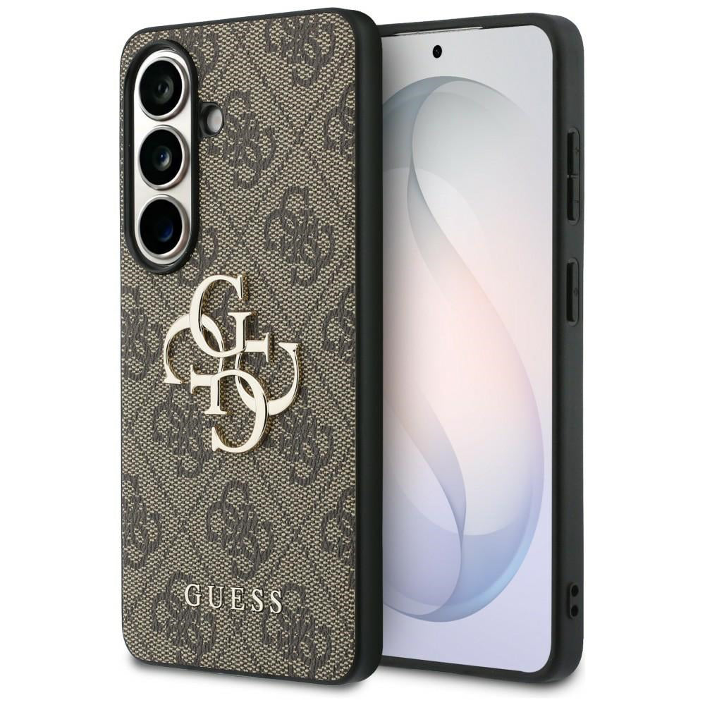 Funda para Samsung Galaxy S26 S942, Guess, 4G Big Logo, Marrón