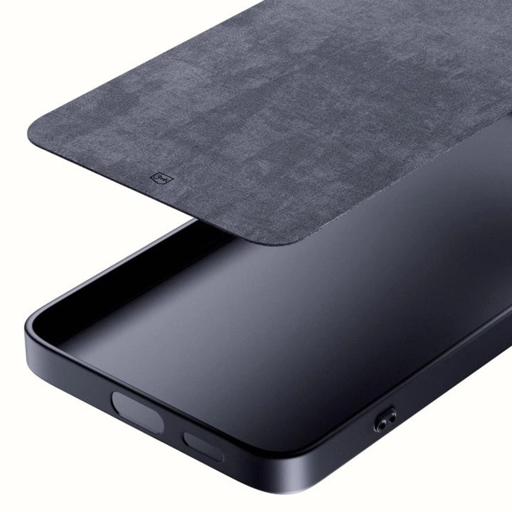 Funda para Samsung Galaxy S26 Plus S947, 3MK, Pro, Negra Mate