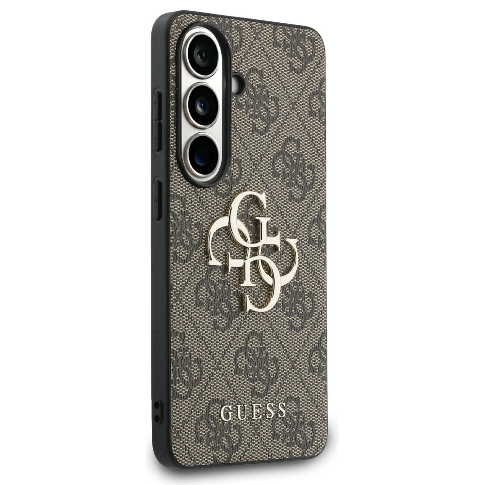 Funda para Samsung Galaxy S26 Plus S947, Guess, 4G Big Logo, Marrón.