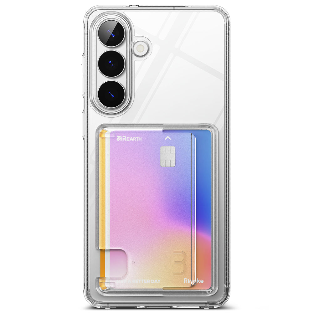 Funda para Samsung Galaxy S26 Plus S947, Ringke, Fusion Card, Transparente