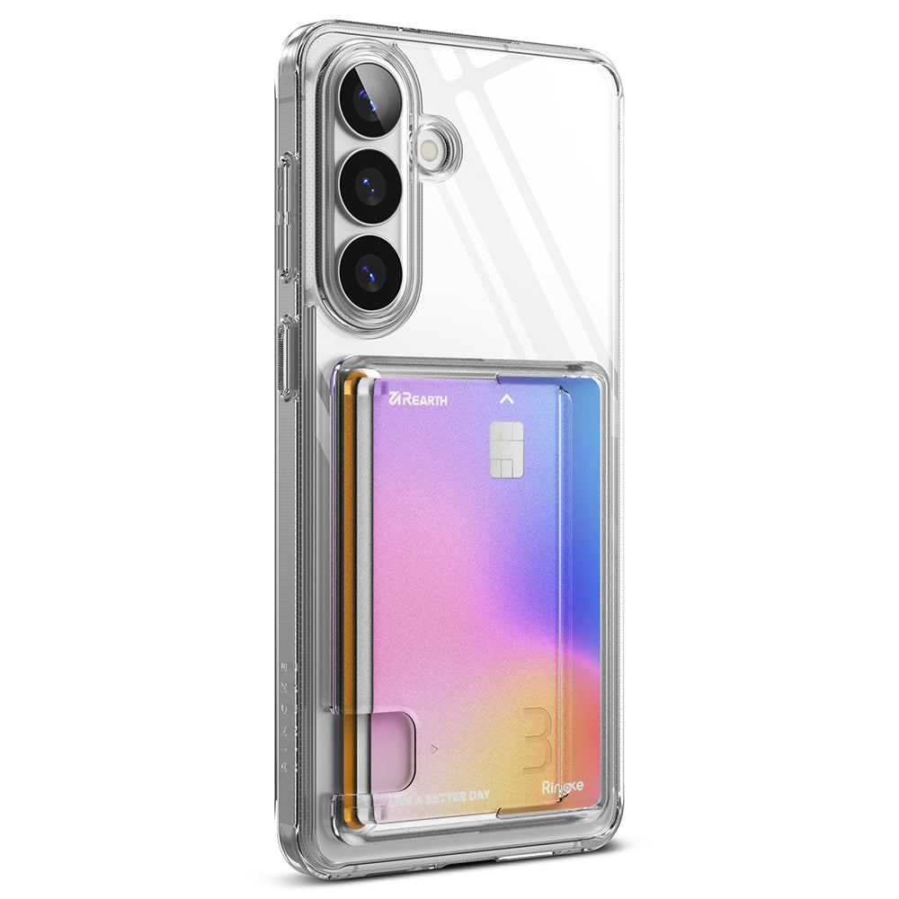 Funda para Samsung Galaxy S26 Plus S947, Ringke, Fusion Card, Transparente