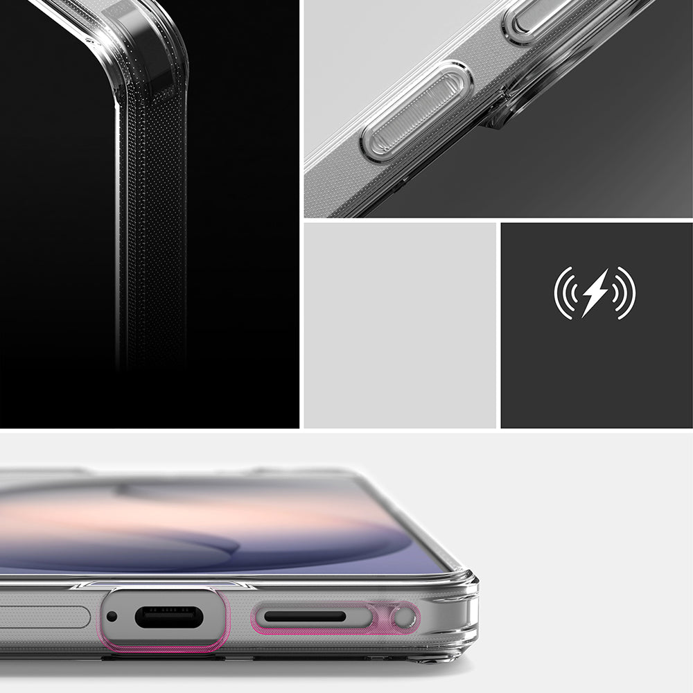 Funda para Samsung Galaxy S26 Plus S947, Ringke, Fusion, Transparente Mate