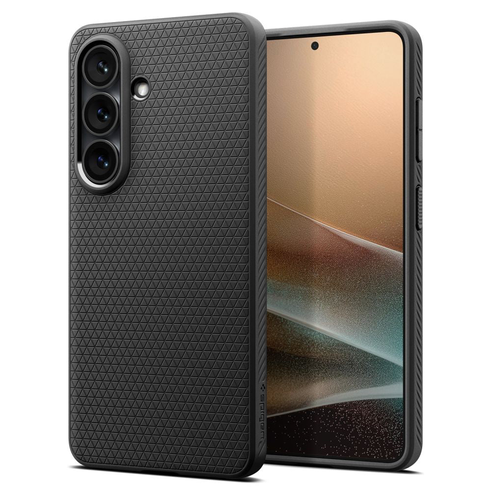 Funda para Samsung Galaxy S26 Plus S947, Spigen, Liquid Air, Negra Mate ACS10700