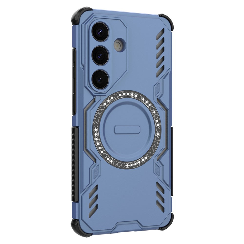 Funda MagSafe para Samsung Galaxy S26 Plus, Techsuit, ArmorMag, Azul
