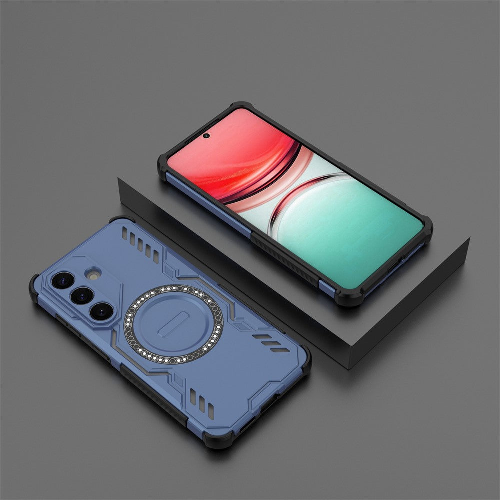 Funda MagSafe para Samsung Galaxy S26 Plus, Techsuit, ArmorMag, Azul