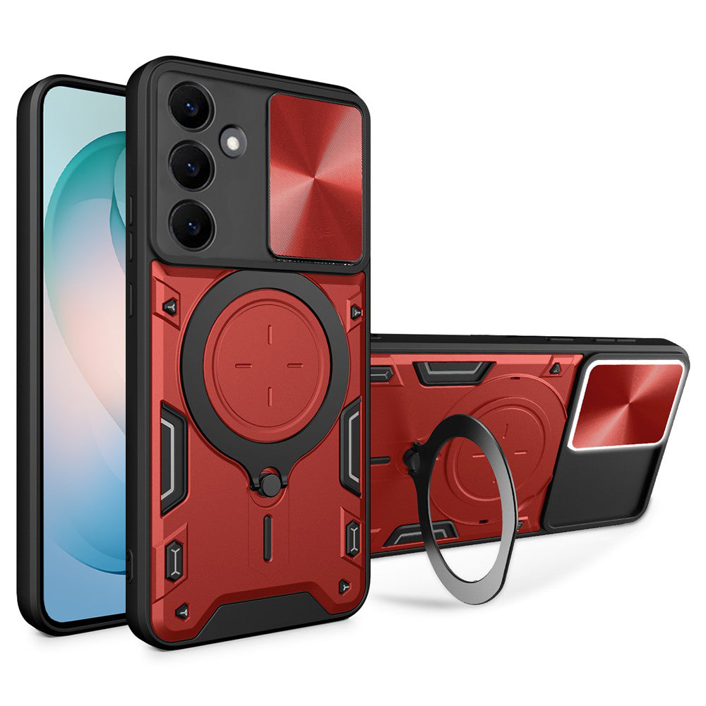 Funda para Samsung Galaxy S26 Plus, Techsuit, CamGuard Pro, Roja