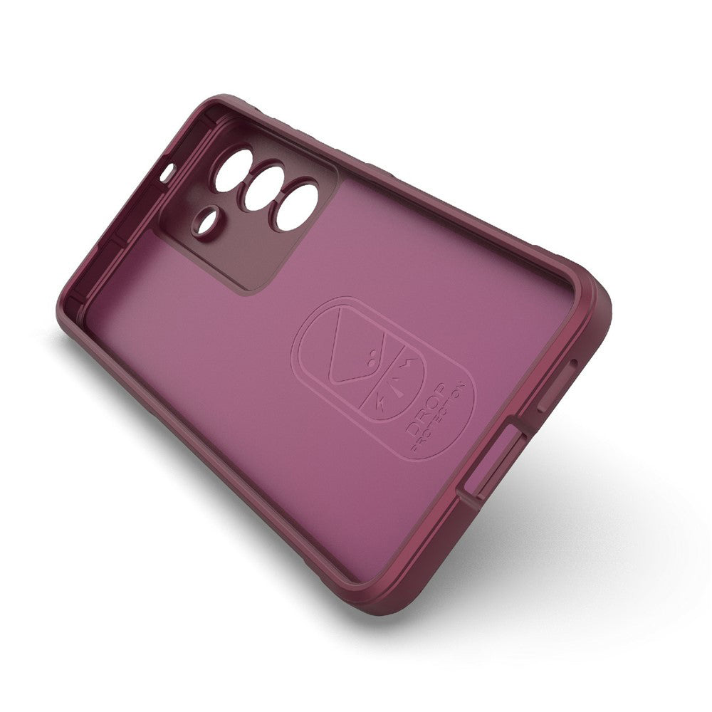 Funda para Samsung Galaxy S26 Plus S947, Techsuit, Magic Shield, Burdeos