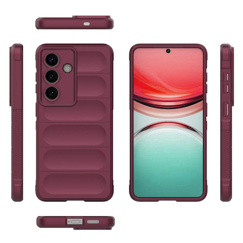 Funda para Samsung Galaxy S26 Plus S947, Techsuit, Magic Shield, Burdeos