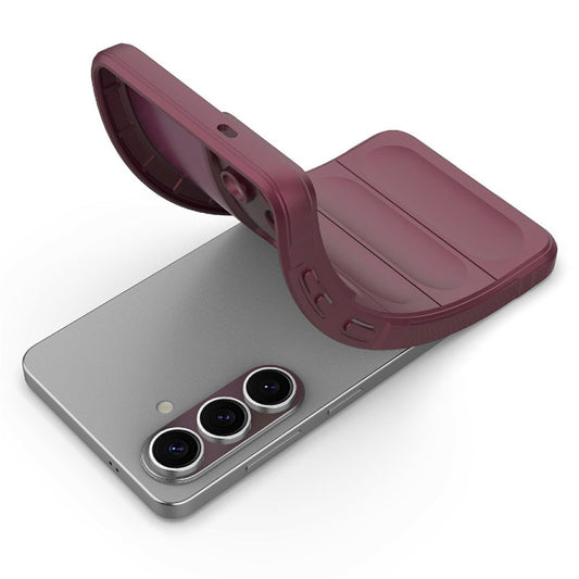 Funda para Samsung Galaxy S26 Plus, Techsuit, Magic Shield, Burdeos