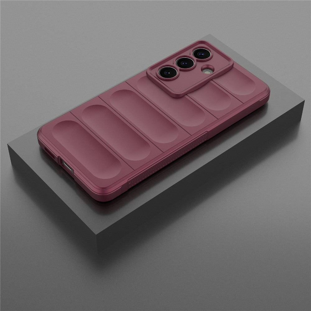 Funda para Samsung Galaxy S26 Plus S947, Techsuit, Magic Shield, Burdeos