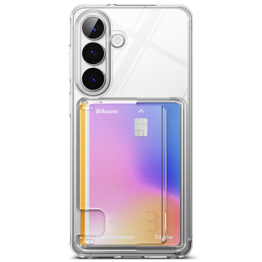 Funda para Samsung Galaxy S26 S942, Ringke, Fusion Card, Transparente