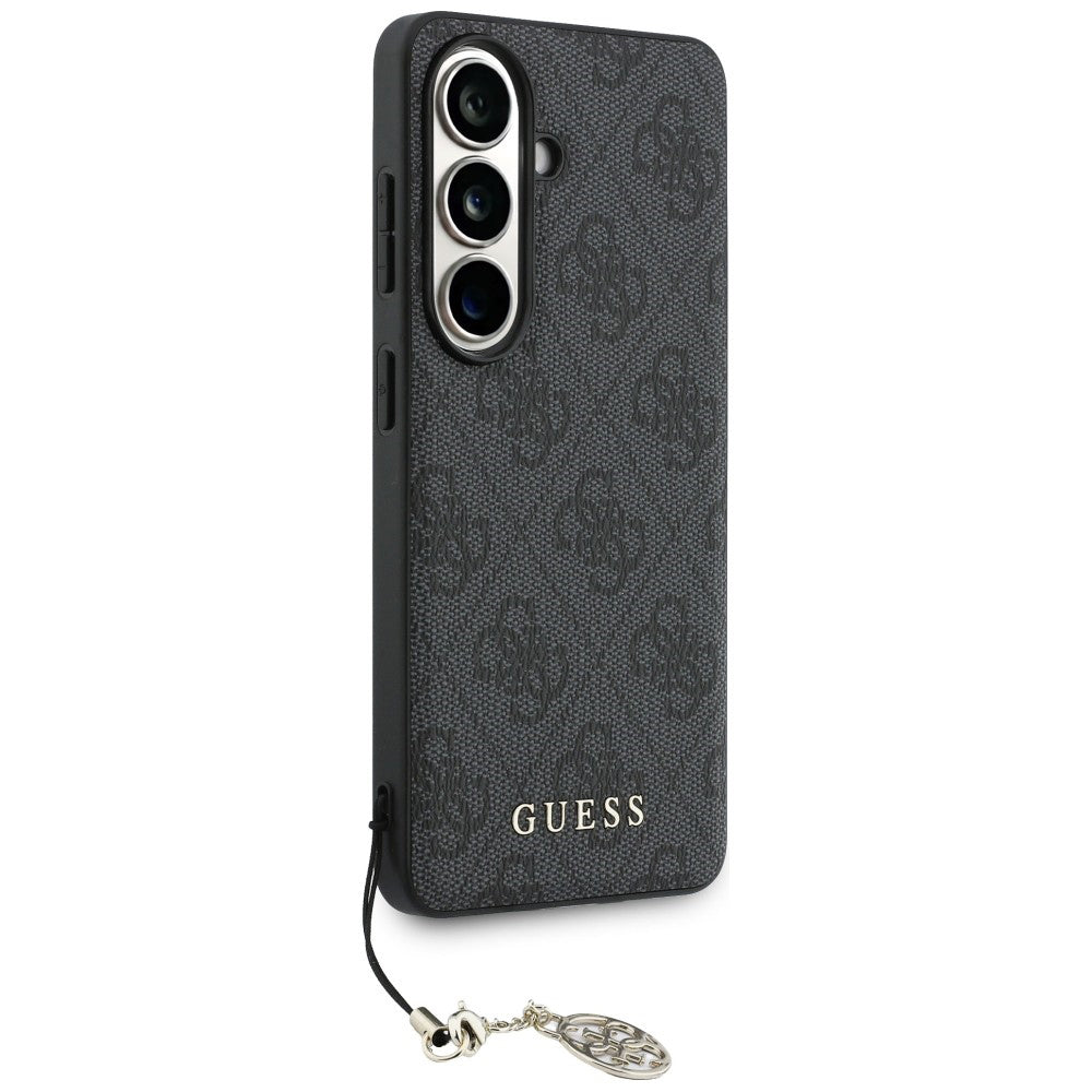 Funda para Samsung Galaxy S26 S942, Guess, 4G Classic Logo Charm, Negra