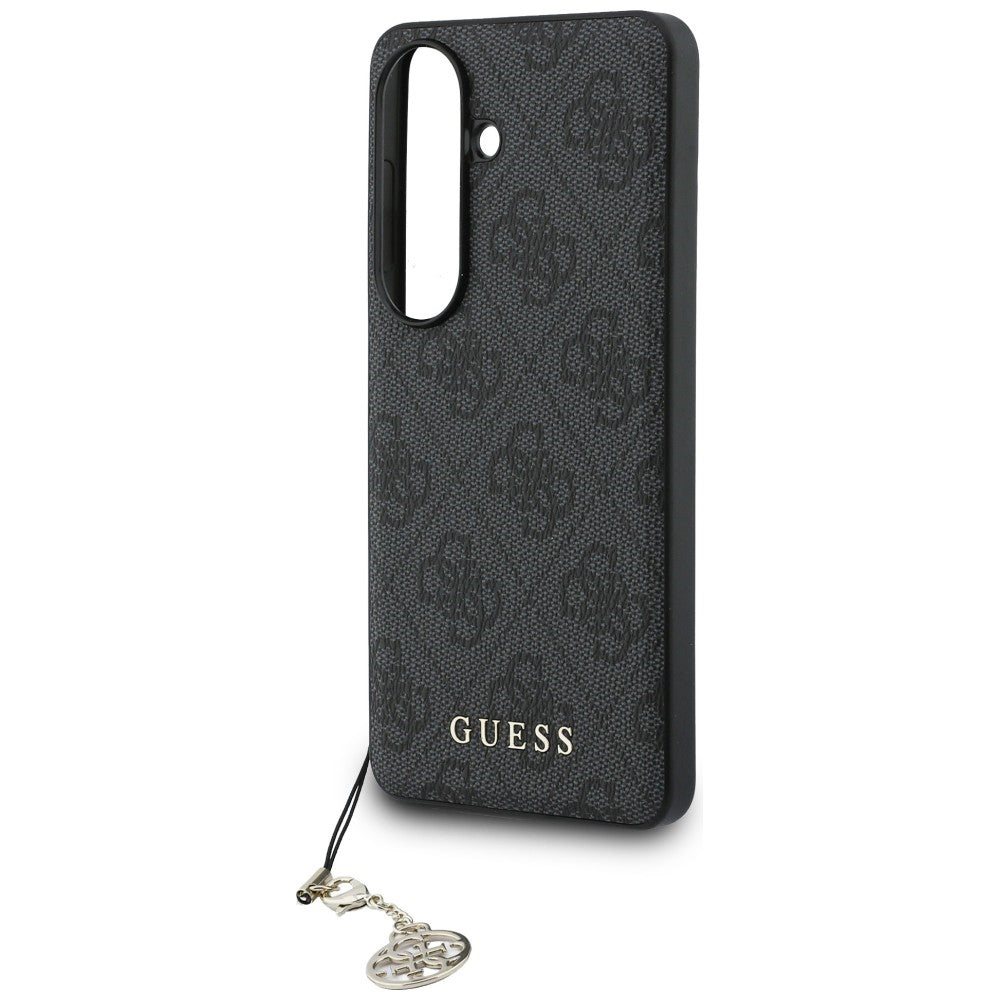 Funda para Samsung Galaxy S26 S942, Guess, 4G Classic Logo Charm, Negra