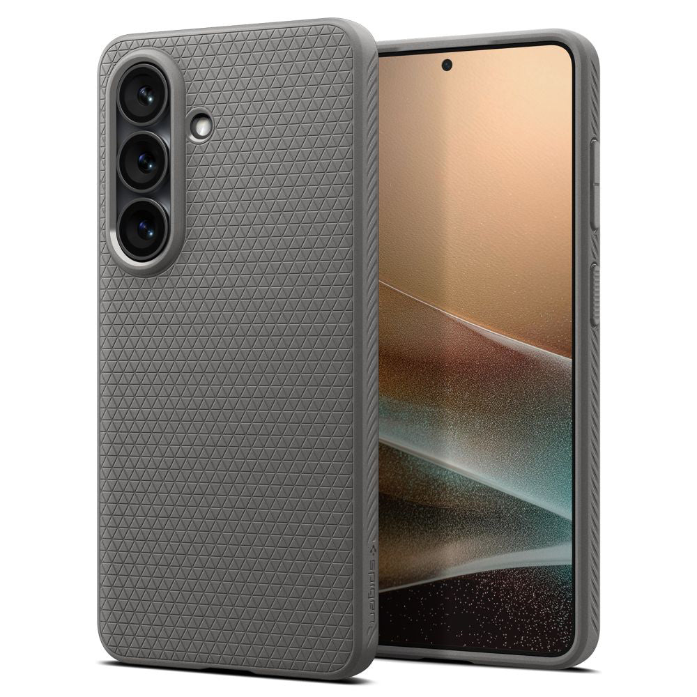 Funda para Samsung Galaxy S26 S942, Spigen, Liquid Air, Gris ACS11217