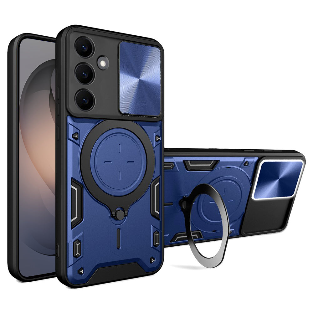 Funda para Samsung Galaxy S26 S942, Techsuit, CamGuard Pro, Azul