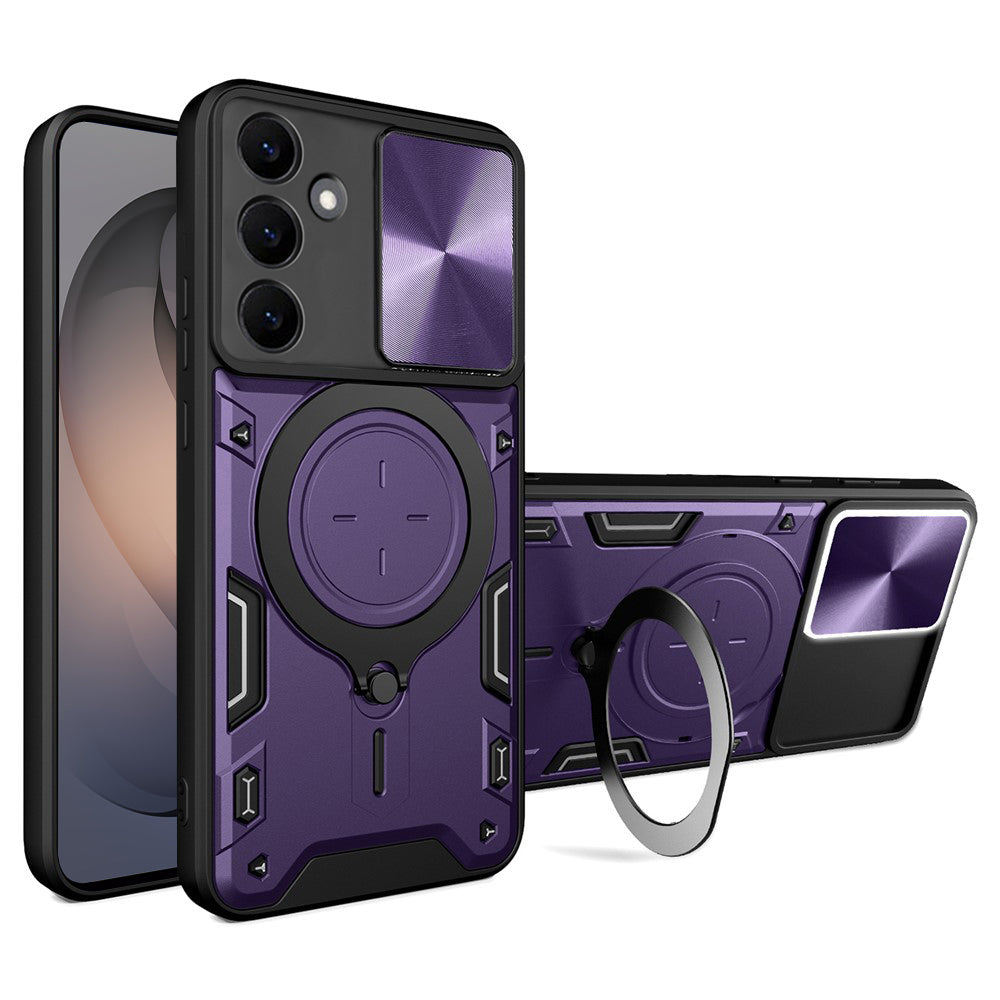 Funda para Samsung Galaxy S26 S942, Techsuit, CamGuard Pro, Morado