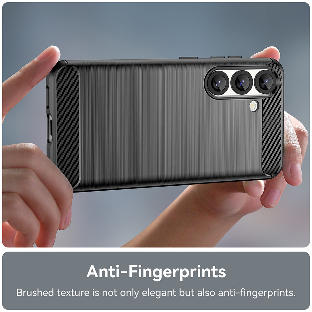 Funda para Samsung Galaxy S26 S942, Techsuit, Carbono, Negra
