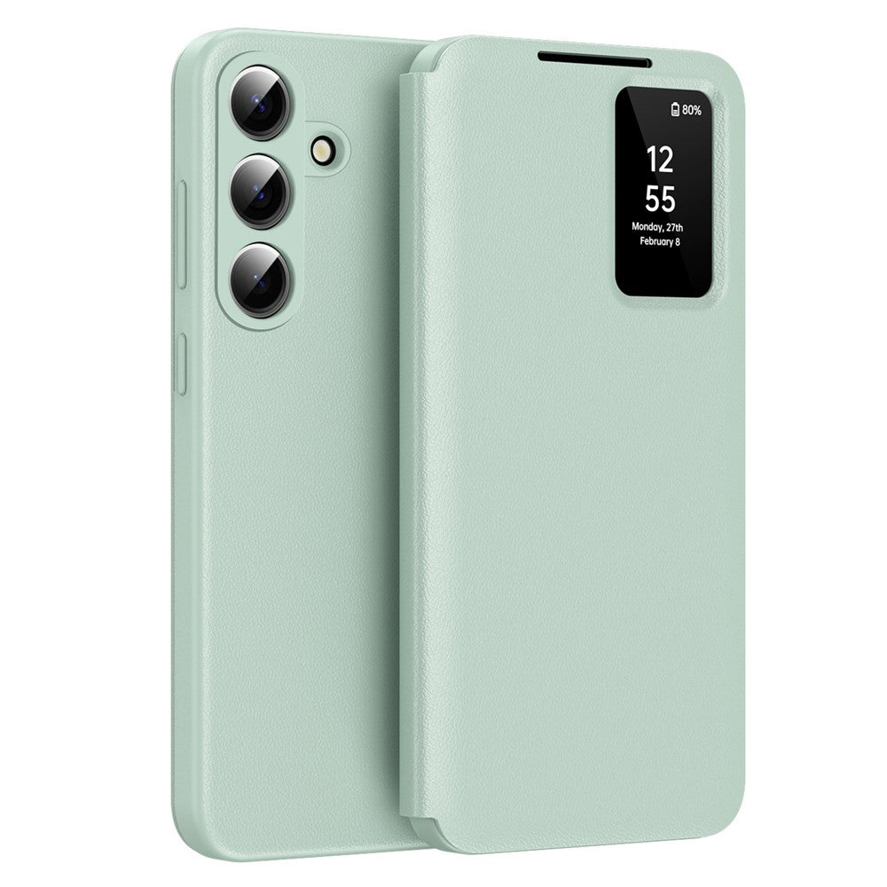 Funda para Samsung Galaxy S26 S942, Techsuit, SmartView, Verde