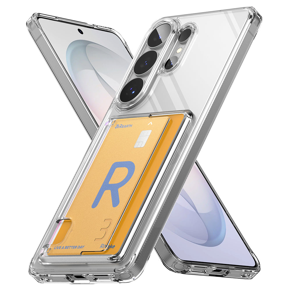Funda para Samsung Galaxy S26 Ultra S948, Ringke, Fusion Card, Transparente