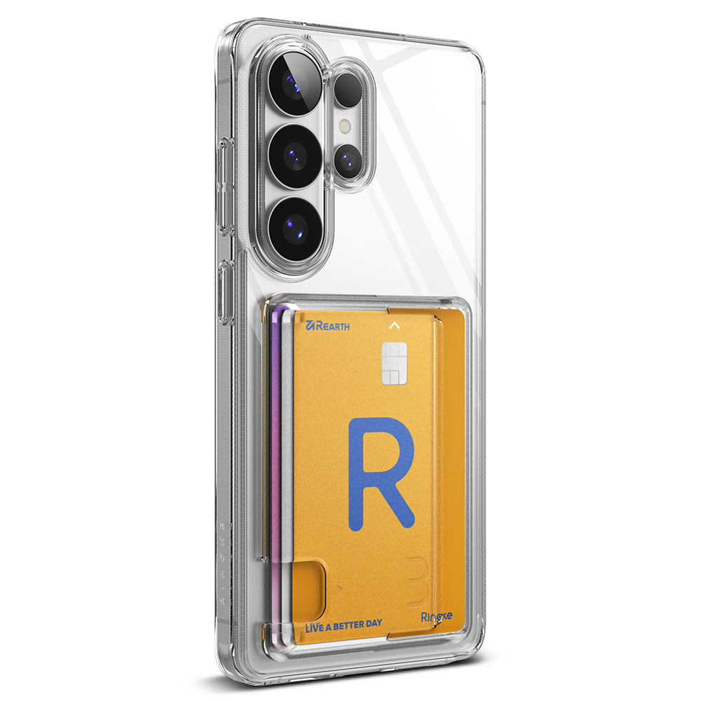 Funda para Samsung Galaxy S26 Ultra S948, Ringke, Fusion Card, Transparente